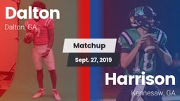 Matchup: Dalton  vs. Harrison  2019