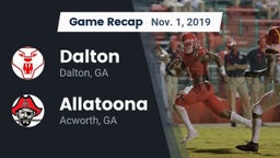 Recap: Dalton  vs. Allatoona  2019