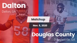 Matchup: Dalton  vs. Douglas County  2020