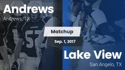 Matchup: Andrews  vs. Lake View  2017