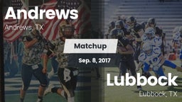 Matchup: Andrews  vs. Lubbock  2017