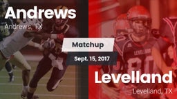 Matchup: Andrews  vs. Levelland  2017
