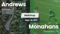 Matchup: Andrews  vs. Monahans  2017