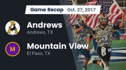 Recap: Andrews  vs. Mountain View  2017