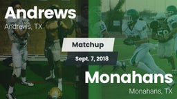 Matchup: Andrews  vs. Monahans  2018
