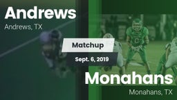 Matchup: Andrews  vs. Monahans  2019