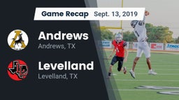 Recap: Andrews  vs. Levelland  2019