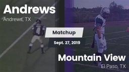 Matchup: Andrews  vs. Mountain View  2019