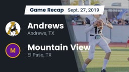 Recap: Andrews  vs. Mountain View  2019