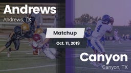 Matchup: Andrews  vs. Canyon  2019