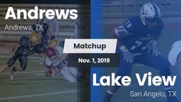 Matchup: Andrews  vs. Lake View  2019