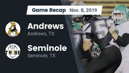 Recap: Andrews  vs. Seminole  2019