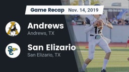 Recap: Andrews  vs. San Elizario  2019