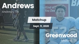 Matchup: Andrews  vs. Greenwood   2020