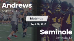 Matchup: Andrews  vs. Seminole  2020
