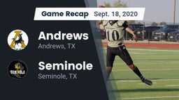 Recap: Andrews  vs. Seminole  2020