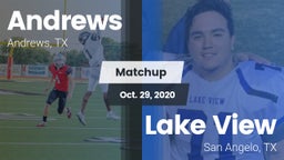 Matchup: Andrews  vs. Lake View  2020