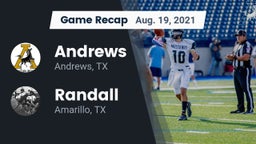 Recap: Andrews  vs. Randall  2021