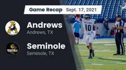 Recap: Andrews  vs. Seminole  2021