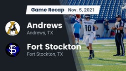 Recap: Andrews  vs. Fort Stockton  2021
