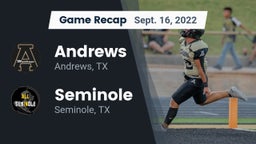 Recap: Andrews  vs. Seminole  2022