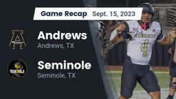 Recap: Andrews  vs. Seminole  2023