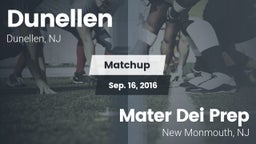Matchup: Dunellen vs. Mater Dei Prep 2016