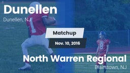 Matchup: Dunellen vs. North Warren Regional  2016