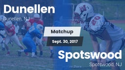 Matchup: Dunellen vs. Spotswood  2017