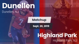 Matchup: Dunellen vs. Highland Park  2019