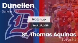 Matchup: Dunellen vs. St. Thomas Aquinas 2019