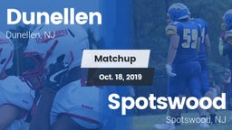 Matchup: Dunellen vs. Spotswood  2019