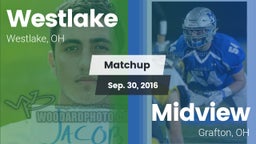 Matchup: Westlake  vs. Midview  2016