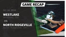 Recap: Westlake  vs. North Ridgeville  2016
