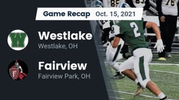 Recap: Westlake  vs. Fairview  2021