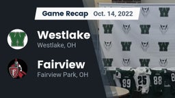 Recap: Westlake  vs. Fairview  2022