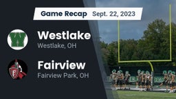 Recap: Westlake  vs. Fairview  2023