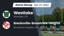 Recap: Westlake  vs. Brecksville-Broadview Heights  2023