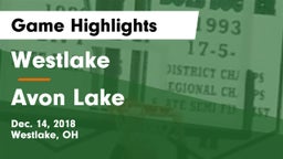 Westlake  vs Avon Lake  Game Highlights - Dec. 14, 2018