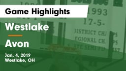 Westlake  vs Avon  Game Highlights - Jan. 4, 2019