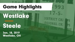 Westlake  vs Steele  Game Highlights - Jan. 18, 2019