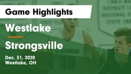 Westlake  vs Strongsville  Game Highlights - Dec. 31, 2020