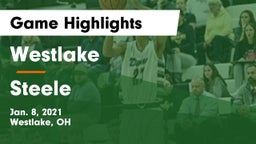 Westlake  vs Steele  Game Highlights - Jan. 8, 2021
