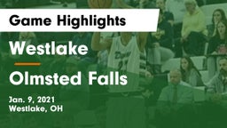 Westlake  vs Olmsted Falls  Game Highlights - Jan. 9, 2021