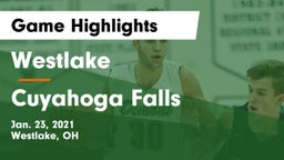 Westlake  vs Cuyahoga Falls  Game Highlights - Jan. 23, 2021