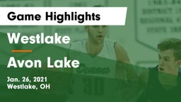 Westlake  vs Avon Lake  Game Highlights - Jan. 26, 2021