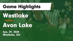 Westlake  vs Avon Lake  Game Highlights - Jan. 29, 2020