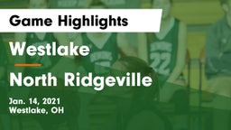 Westlake  vs North Ridgeville  Game Highlights - Jan. 14, 2021