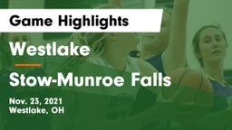 Westlake  vs Stow-Munroe Falls  Game Highlights - Nov. 23, 2021