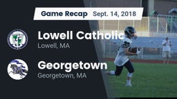 Recap: Lowell Catholic  vs. Georgetown  2018